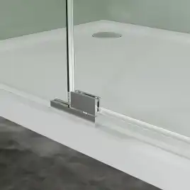 Душевой уголок Azario MALE SQR 120х90 AZ-J50-12090-MB-CL, профиль черный матовый, стекло Прозрачное