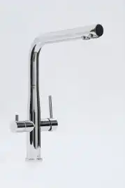 Смеситель для кухни AVS PureRiver 811-160-CR, Г-образный излив, хром