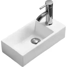 Умывальник CeramaLux 9048DL 405х200х100 Подвесная цвет Белый