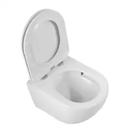 Подвесной унитаз CEZARES RELAX CZR-38088-49-TH-TOR/SC, со смывом TORNADO, с сиденьем микролифт