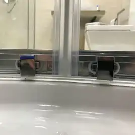 Душевой уголок AVS Раунд 120x90 профиль хром, стекло прозрачное, 803-0022-195-1290-CR-T