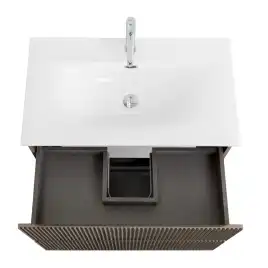 Тумба под раковину BelBagno UNO-900-2C-SO-СO подвесная, Бежевый матовый