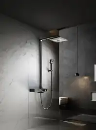 Душевая система  Vincea Inspire VSFS-3I13TMB VSFS-3I13TMB  с термостатом, черный матовый