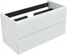 Тумба под раковину Aquanet Альтера 100 белый матовый, подвесная, 337157