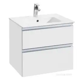 Тумбы под раковину Roca The Gap 60 A857397806 подвесная, цвет, Белый глянец