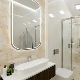 Керамогранит AVS Crystal Onyx 60x120 полированный, коричневый