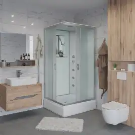 Душевая кабина Niagara Classic 90х80х215 NG-33984-14QG средний поддон, с гидромассажем, 339844QG