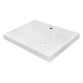 Тумба с раковиной Azario Velluto 60 CS00097535, подвесная, Белая матовая