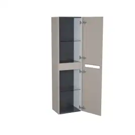 Шкаф пенал IDDIS Edifice 40 EDI40C0i97 подвесной, Капучино