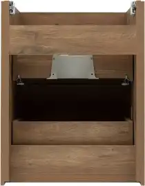 Тумба под раковину Aquanet Милан 50 дуб рустикальный, подвесная, 336376