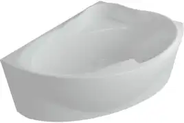 Акриловая ванна Aquatek Альтаир 160х120 (правая, с фронтальным экраном, без гидромассажа) ALT160-0000047
