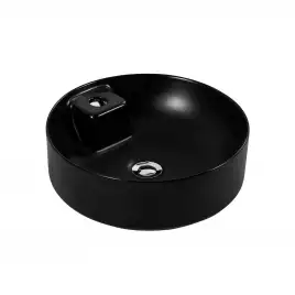 Раковина накладная Aquatek Европа 40,5х40,5х14 AQ5212-MB, Черная матовая