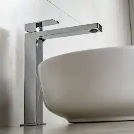 Смесители для раковины AVS Cube 811-201-CR высокий, хром