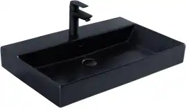 Раковина Sanovit Slim Synergy 70 17070 черный матовый