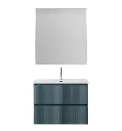 Тумба под раковину BelBagno UNO-900-2C-SO-AO подвесная, Голубой Матовый