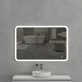 Зеркало с подсветкой AVS Байкал 120x80 см, антипар