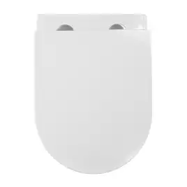 Подвесной унитаз Azario PRO PRO-0001 UQ3 безободковый, смыв Торнадо, в комплекте с сидением микролифт, Белый глянцевый