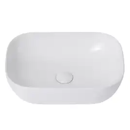 Раковина накладная ABBER RECHTECK 46х32,5х13,5 AC2200, прямоугольная, белая