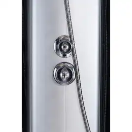 Душевая кабина Loranto 80х80 CS-6680K 80*80*215, средний поддон, цвет профиля хром