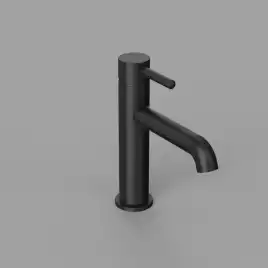 Смеситель для раковины Whitecross Y black Черный матовый, Y1211BL