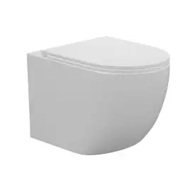 Унитаз подвесной AVS Сфера 801-0034-P-T2-GW безободковый, белый