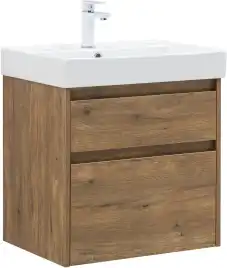 Тумба под раковину Aquanet Nova Lite 2.0 60 дуб рустикальный, 346315