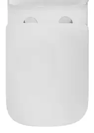 Унитаз-компакт Azario Kashmir AZ-9143S напольный, безободковый, в комплекте с бачком и сиденьем микролифт, Белый глянцевый