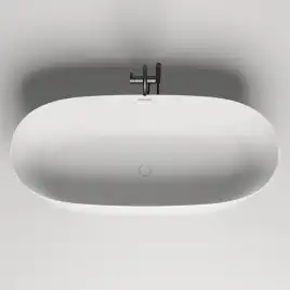 Ванна Salini Sofia 150х75 102528M из материала S-Stone, Белая матовая