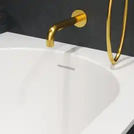 Ванна из искусственного камня WHITECROSS 170x75 Gin, белая матовая 0217.170075.200