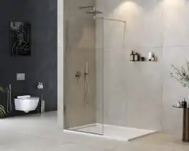 Душевая перегородка CEZARES LIBERTA-L-1-90-120-C-Cr стекло Прозрачное, профиль Хром