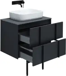 Тумба под раковину Allen Brau Reality 70 1.32004.AM антрацит матовый