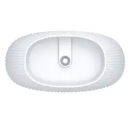 Ванна из литьевого мрамора  Aqua de Marco Sapphire 170х85х61 Solid Perfection 1170WSAPP_SOL, Белая матовая