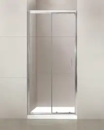 Душевая дверь BelBagno UNO-195 100 см, UNO-195-BF-1-100-C-Cr, профиль Хром, стекло Прозрачное