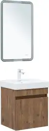Тумба под раковину Aquanet Оптима 50 дуб рустикальный , 344794