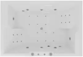 Акриловая ванна Aquatek Дорадо DOR190-0000002 без гидромассажа, с фронтальным экраном (вклеенный каркас)