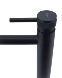 Смеситель для накладной раковины Allen Brau Priority 5.31002-31, однорычажный, высокий, Черный матовый