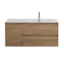 Тумба под раковину BelBagno KRAFT-1000-2C-1A-SO-RNN-R подвесная Rovere Nebrasca Nature