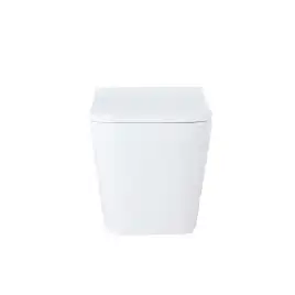 Подвесной унитаз Azario Teramo AZ-0052 безободковый, с сиденьем микролифт, Белый глянцевый