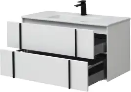 Тумба под раковину Allen Brau Reality 100 1.32007.WM белый матовый