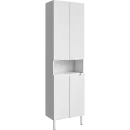 Пенал напольный Aqwella Vancouver 55 VAN0555N, цвет белый