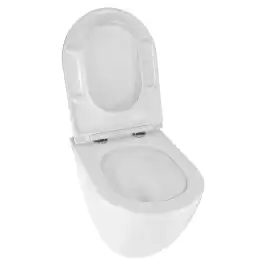 Унитаз подвесной Azario Eclat AZ-2381-A подвесной, безободковый, со смывом 