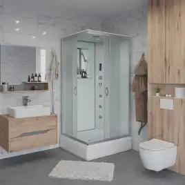 Душевая кабина Niagara Classic 90х70х215 NG-33974-14QF средний поддон, с гидромассажем, 339744QF