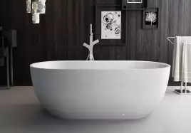 Акриловая ванна BelBagno 150х80 BB70-1500-800, отдельностоящая, Белая глянцевая
