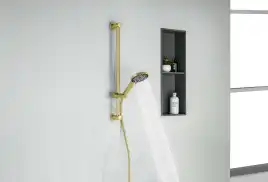 Душевой гарнитур Aquatek Лугано AQ2022BG, Золото шлифованное