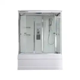 Душевая кабина AvaCan V5016 160x85 см, высокий поддон, с крышей