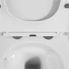 Унитаз подвесной Azario Blanko AZ-9003WT подвесной, безободковый, со смывом 