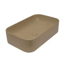 Раковина AVS Скарлет 61x38 бежевая матовая