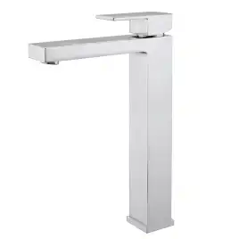 Смеситель для накладной раковины Abber Daheim AF8211, однорычажный, высокий, Хром