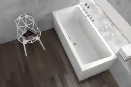 Акриловая прямоугольная ванна Kolpa-San Elektra 160x75 Basis 5820-01