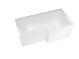 Акриловая ванна Marka One Linea 165х85 01лин16585п правая, Белая
